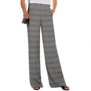 Equipment Femme NWOT Beckett Silk Pants in Black & White Floral Print Size Small
